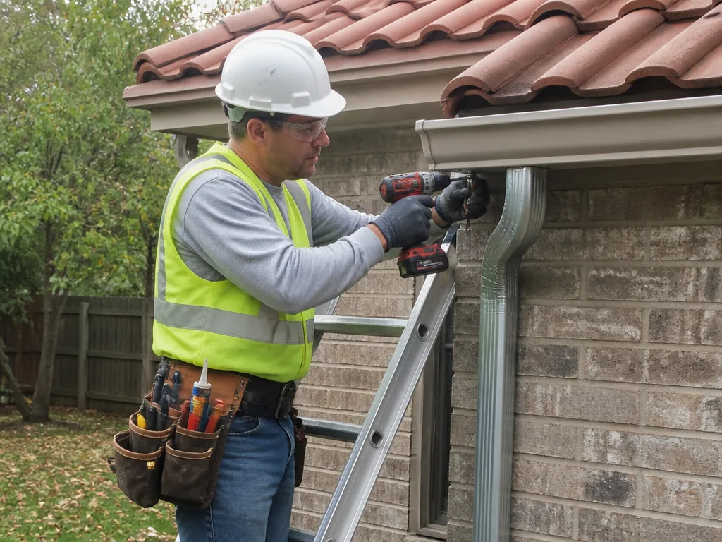 Downspout Installation