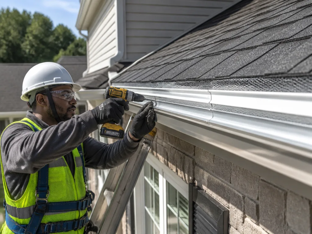 Gutter Guard Installation